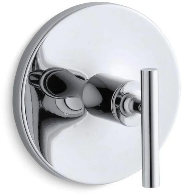 Kohler T14488-4-CP Purist Single Handle Thermostatic Valve Trim in Polished Chrome