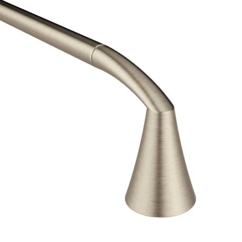Moen YB2318BN Glyde 18 in. Towel Bar in Brushed Nickel
