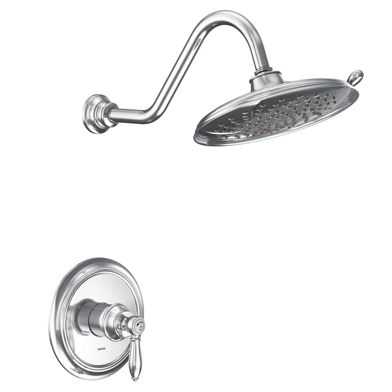 Moen UTS232102EP Weymouth M-CORE 2-Series Eco Performance 1-Handle Shower Trim Kit in Chrome