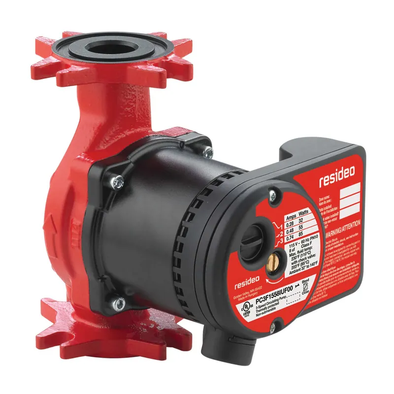 Resideo PC3F1558IUF00/U Small 3-Speed Circulation Pump