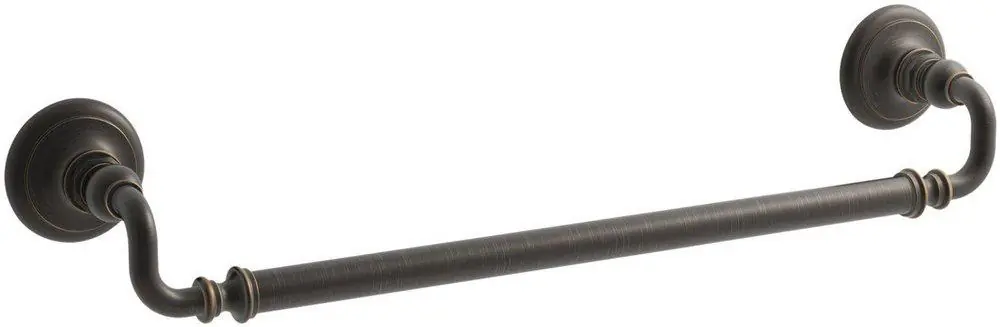 KOHLER 72567-2BZ Artifacts 18 in. Towel Bar Oil Rubbed Bronze