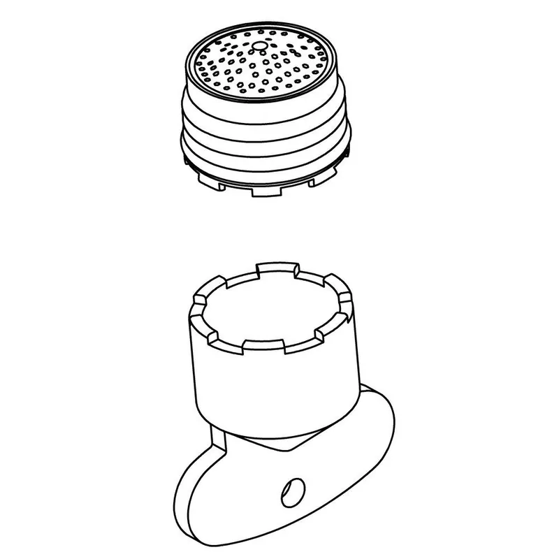 Kohler 1281577 1.2 GPM Aerator and Key Kit