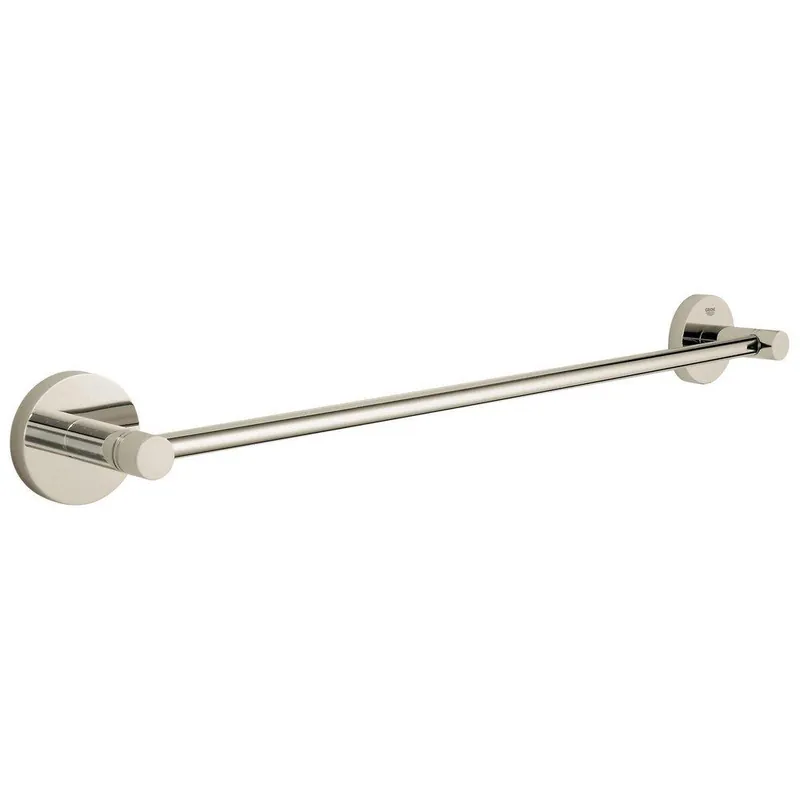GROHE 40688EN1 Essentials 18 in. Towel Bar in Brushed Nickel