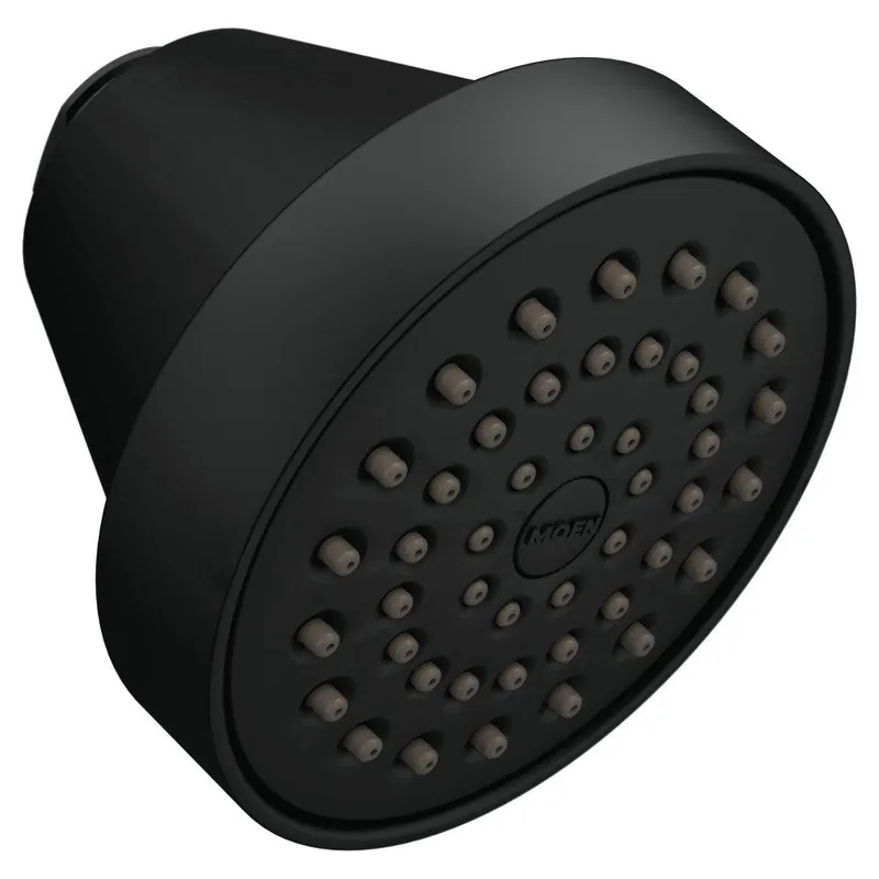 Moen 6399BL Align Single Function Showerhead in Matte Black
