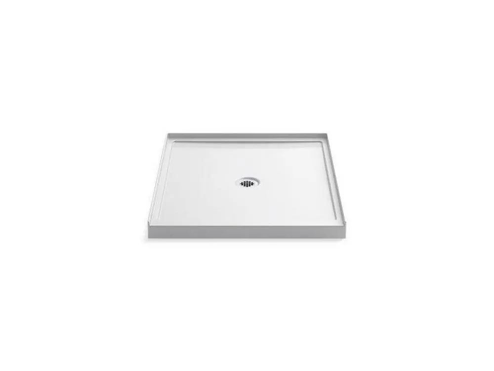 Kohler 8647-0 Rely® 36 in. x 42 in. Shower Base with Center Drain in White