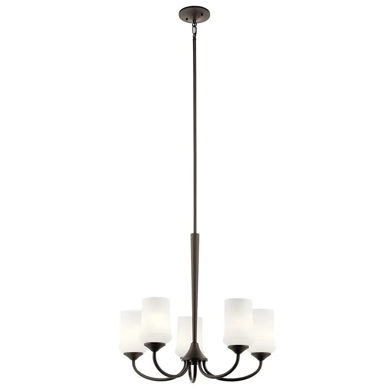 Kichler 43665OZ Aubrey 5 Light Chandelier 100 W