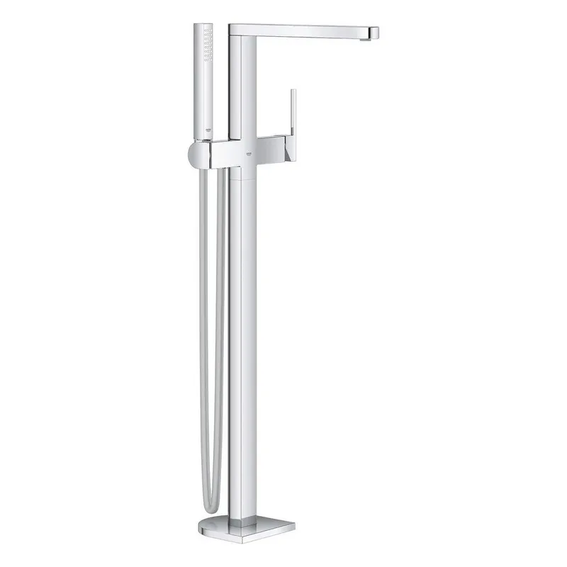 GROHE 23846003 Plus Single Handle Lever Floor Mount Filler in Chrome