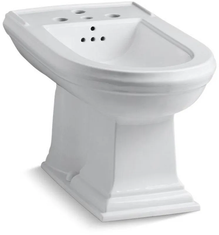 KOHLER 4886-0 Memoirs Vertical Spray Bidet in White
