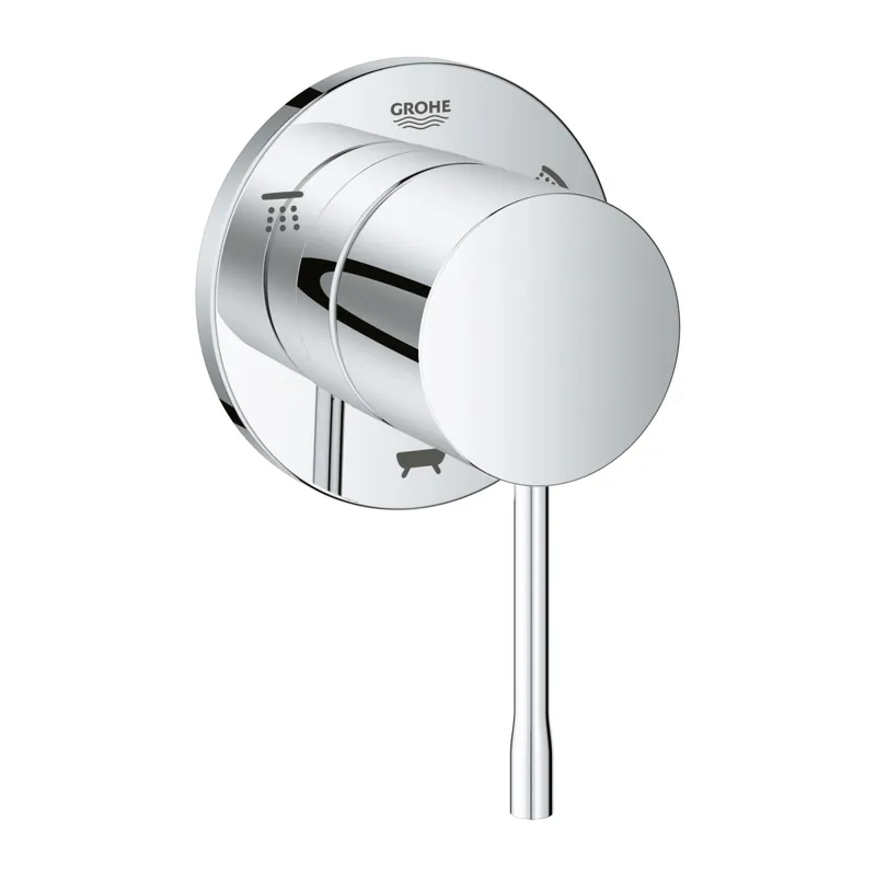 Grohe 29203001 3-Way Diverter Trim in Grohe Chrome