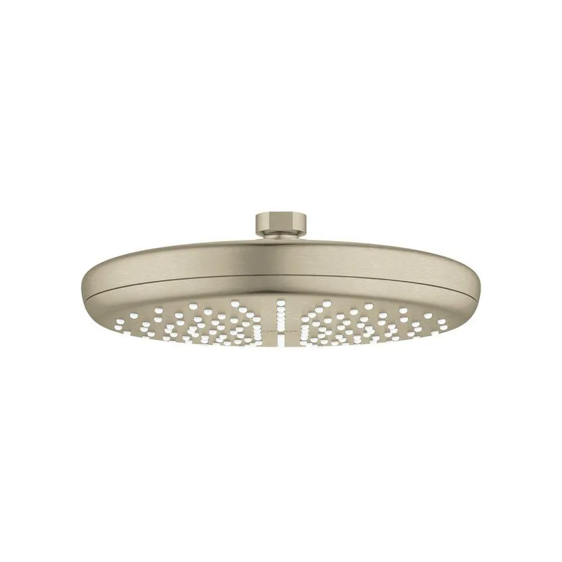 GROHE 26409EN0 Tempesta Single Function Showerhead in StarLight® Brushed Nickel
