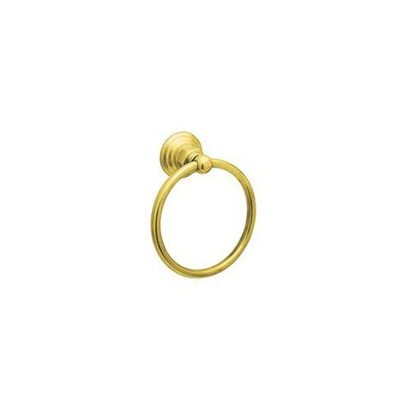 Rohl ROT4IB Campo Round Closed Towel Ring in Inca Brass