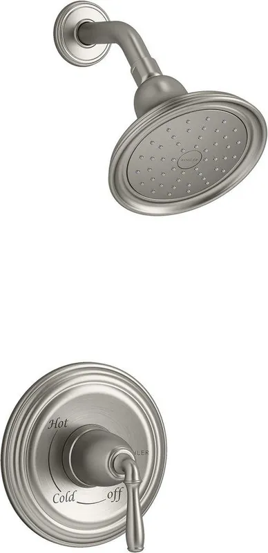 Kohler TS396-4G-BN Devonshire One Handle Single Function Shower Faucet in Vibrant Brushed Nickel