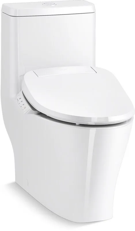 Kohler 23188-0 Reach 0.96 gpf/1.28 gpf Elongated Dual Flush One Piece Toilet