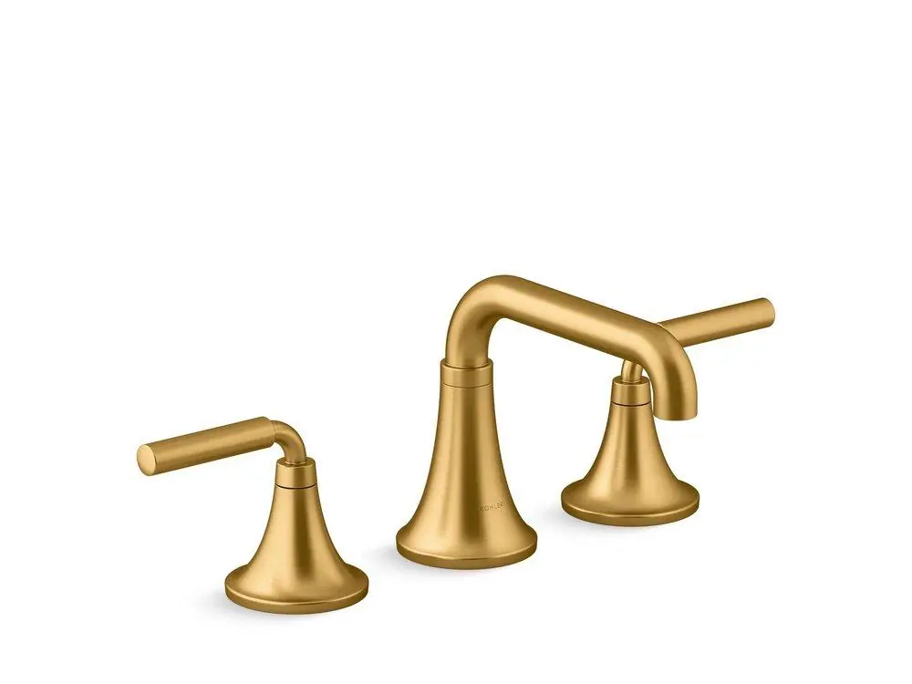KOHLER 27416-4-2MB Tone Two Handle Widespread Bathroom Sink Faucet