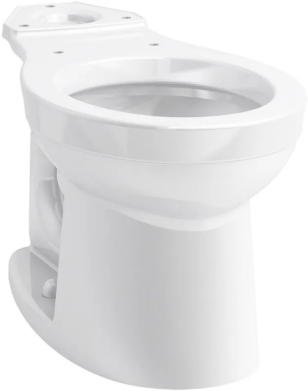 Kohler 25096-0 Kingston 1.28 gpf Round Floor Mount Toilet Bowl in White