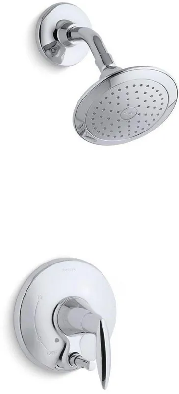 KOHLER T45108-4-CP Alteo One Handle Single Function Shower Faucet in Polished Chrome Trim Only