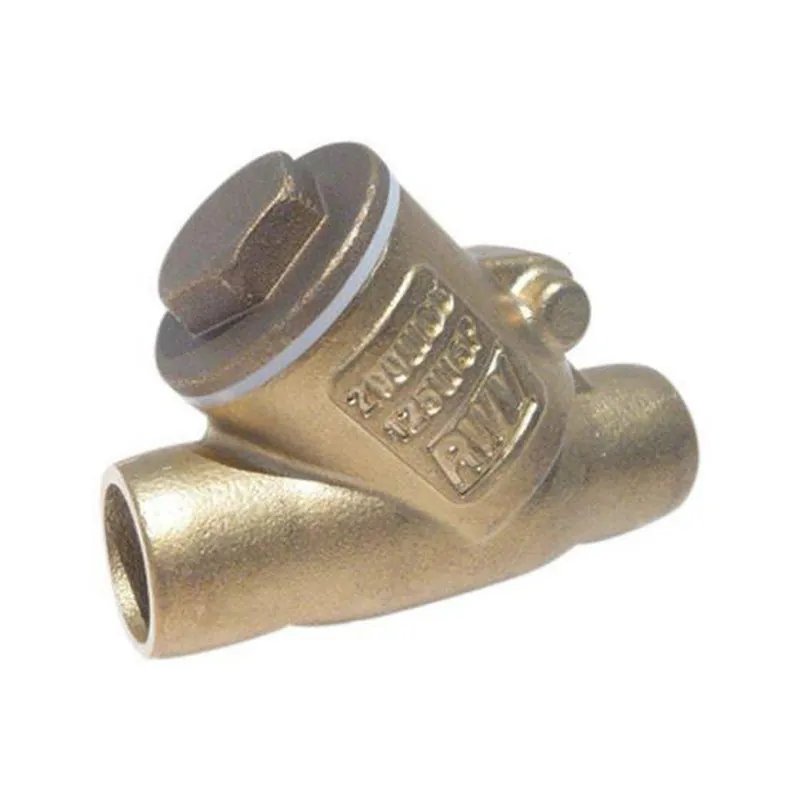 Red-White Valve 237AB 1-1/4 in Brass Solder Swing Check Valve
