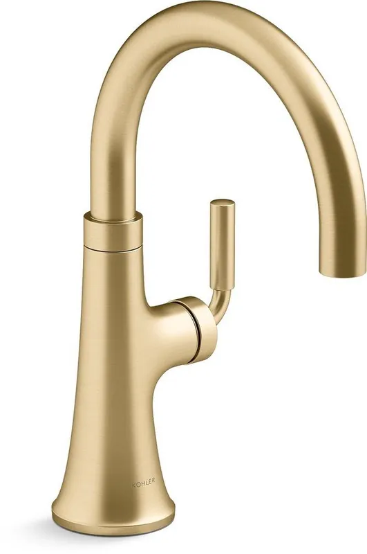 Kohler 23767-2MB Tone Single Handle Bar Faucet in Vibrant Brushed Moderne Brass