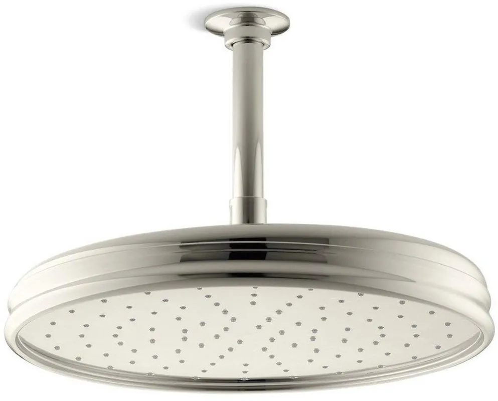 KOHLER 13694-SN Single Function Showerhead in Vibrant Polished Nickel