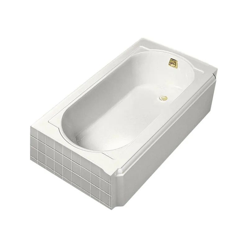 Kohler 722-0 Memoirs 60 in. x 32 in. Soaker Alcove Bathtub with Right Drain
