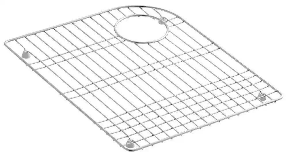 Kohler 6001-ST Marsala Left Hand Bottom Basin Rack Stainless Steel