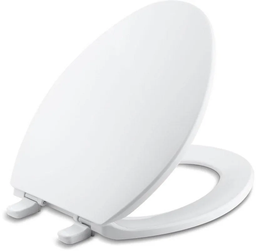 Kohler 4774-0 Brevia Quick-Release Elongated Closed Front Toilet Seat in White