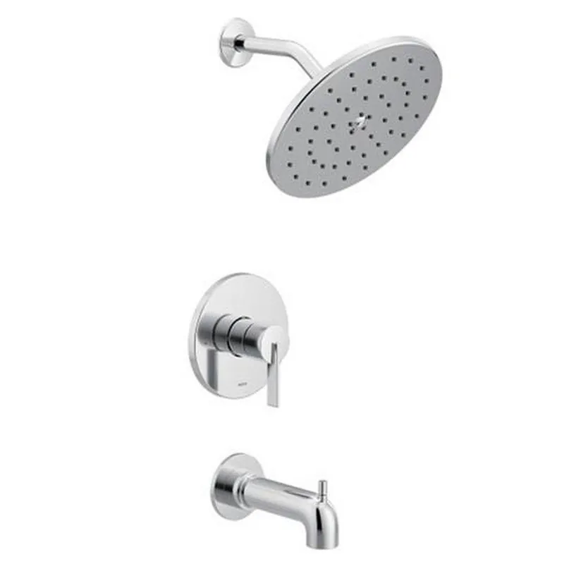 Moen UT3363EP Cia One Handle Single Function Bathtub & Shower Faucet in Chrome (Trim Only)