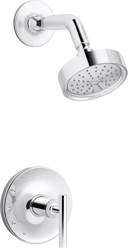 Kohler TS14422-4G-CP Purist One Handle Single Function Shower Faucet