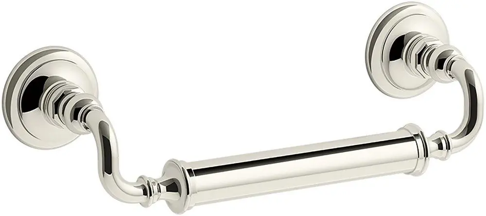 Kohler 25154-SN Artifacts 12 in. Grab Bar in Vibrant Plated Nickel