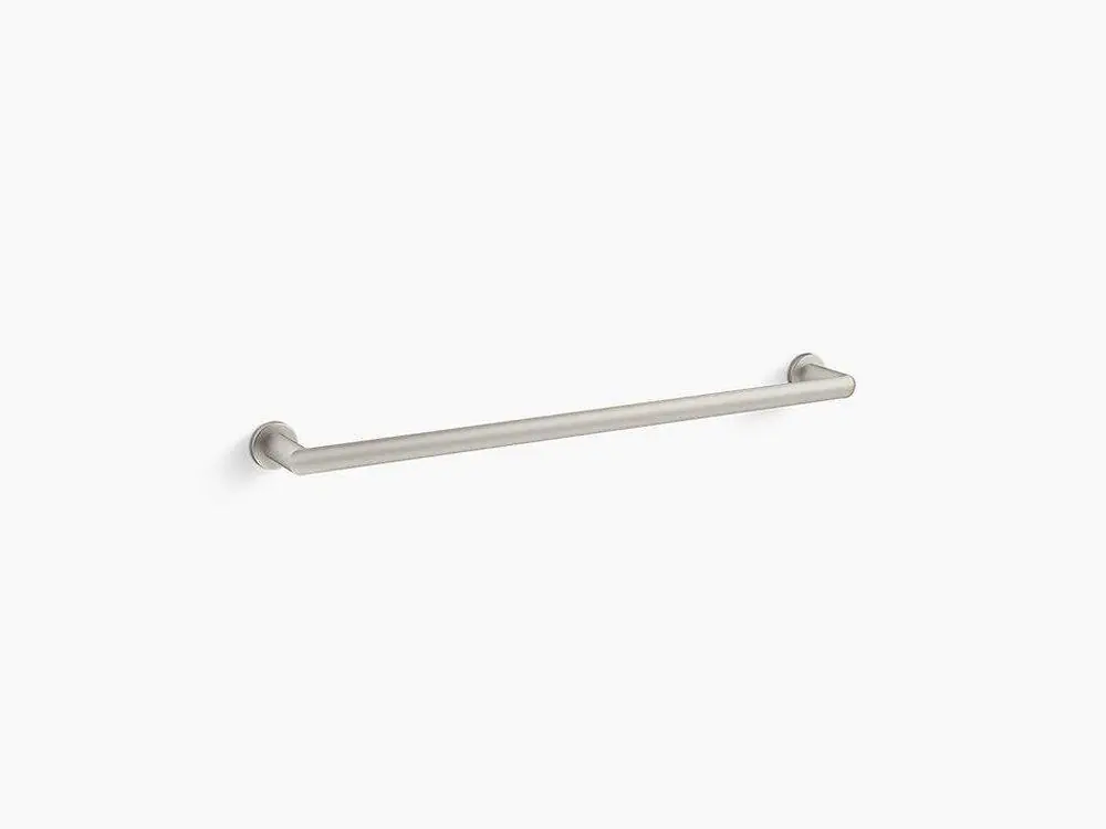 Kohler 97882-BN Kumin 24 in. Towel Bar in Vibrant Brushed Nickel