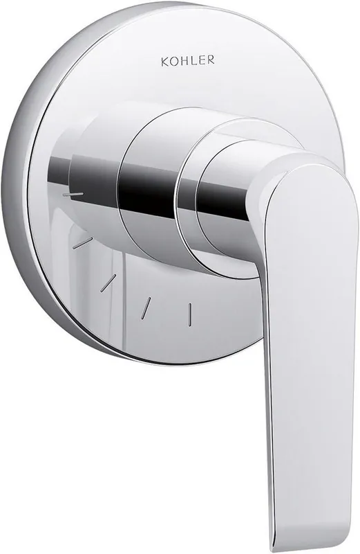 Kohler T97025-4-CP Avid Single Handle Volume Control Valve Trim in Polished Chrome
