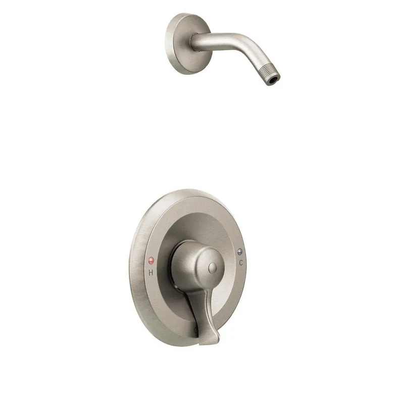 Moen T8375NHCBN Single Handle Shower Faucet in Classic Brushed Nickel (Trim Only)