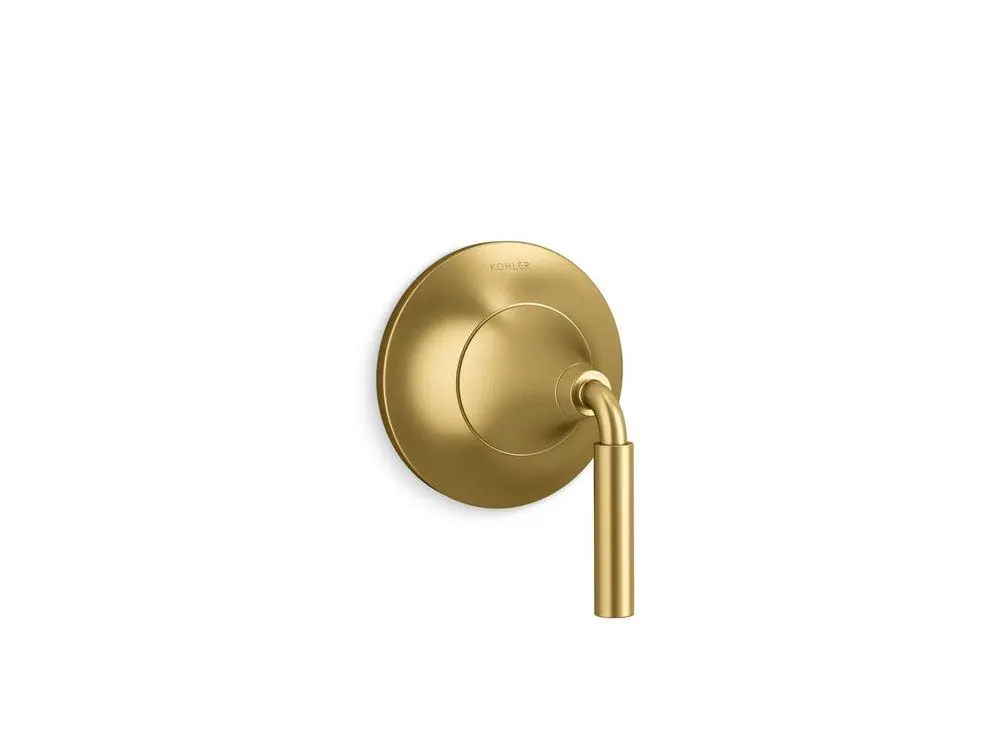 KOHLER T23955-4-2MB Tone Single Handle Diverter Valve Trim in Vibrant Brushed Moderne Brass