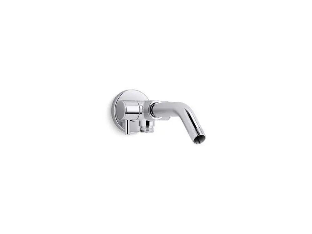KOHLER 76331-CP Shower Arm and Flange with 2-Way Diverter in Polished Chrome