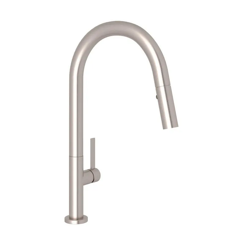 Rohl R7581LMSS-2 Italian Kitchen Single Handle Pull Down Kitchen Faucet