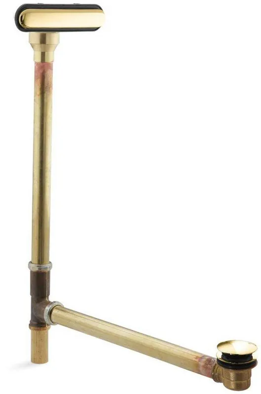 Kohler 7271-PB ClearFlo 23-1/16 in. Brass Toe-Tap Drain