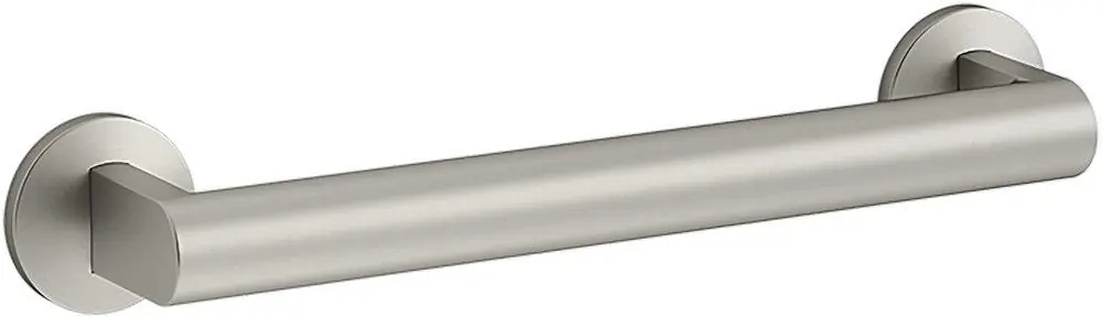 Kohler 25159-BN Components 12 in. Grab Bar in Vibrant Brushed Nickel