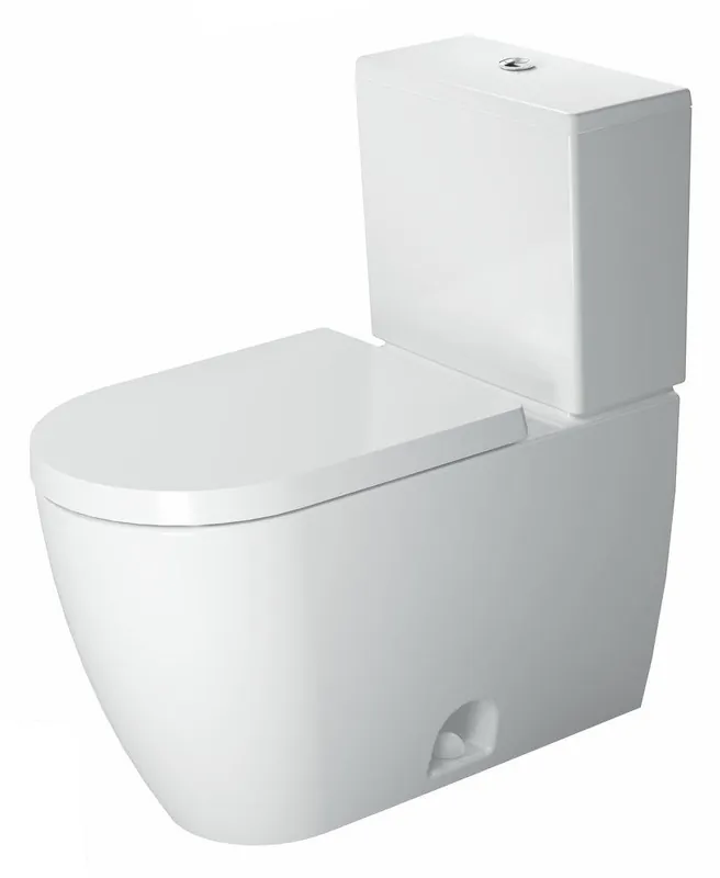 Duravit D4201700 ME by Starck 1.28 gpf Two Piece Toilet with Seat and Cover in White