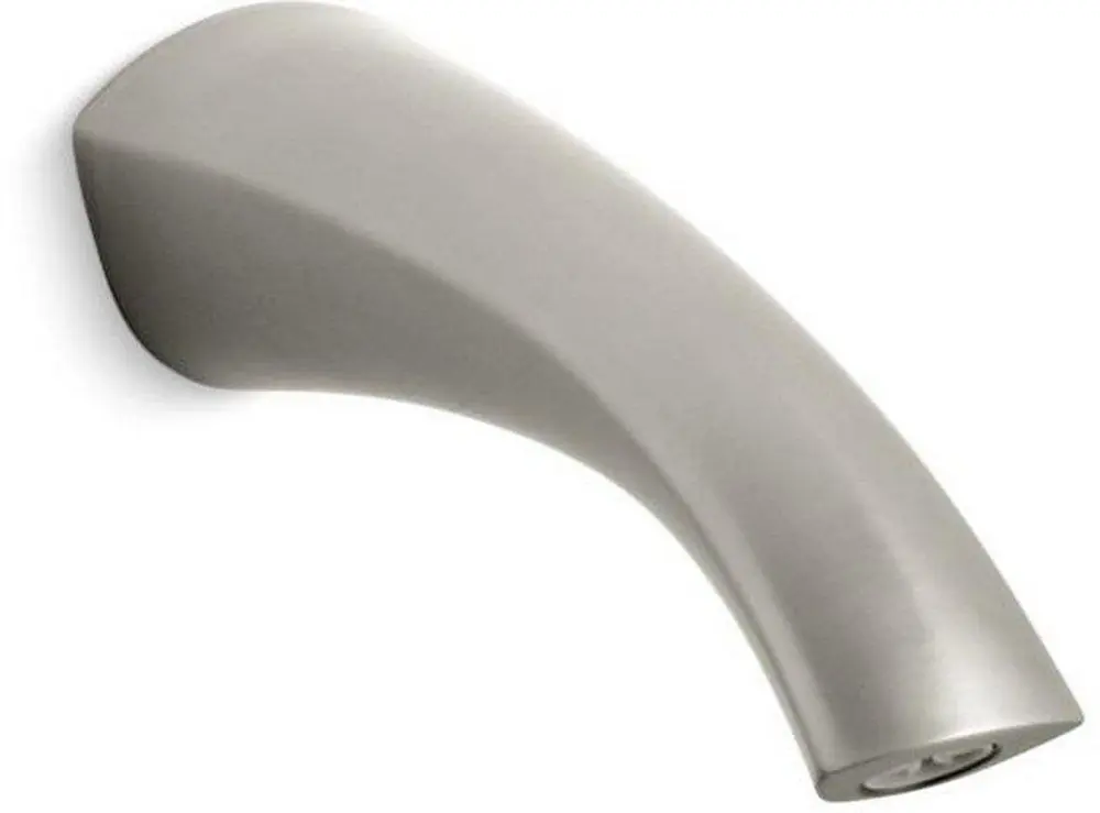KOHLER 45133-BN Alteo Non-Diverter Tub Spout in Vibrant Brushed Nickel