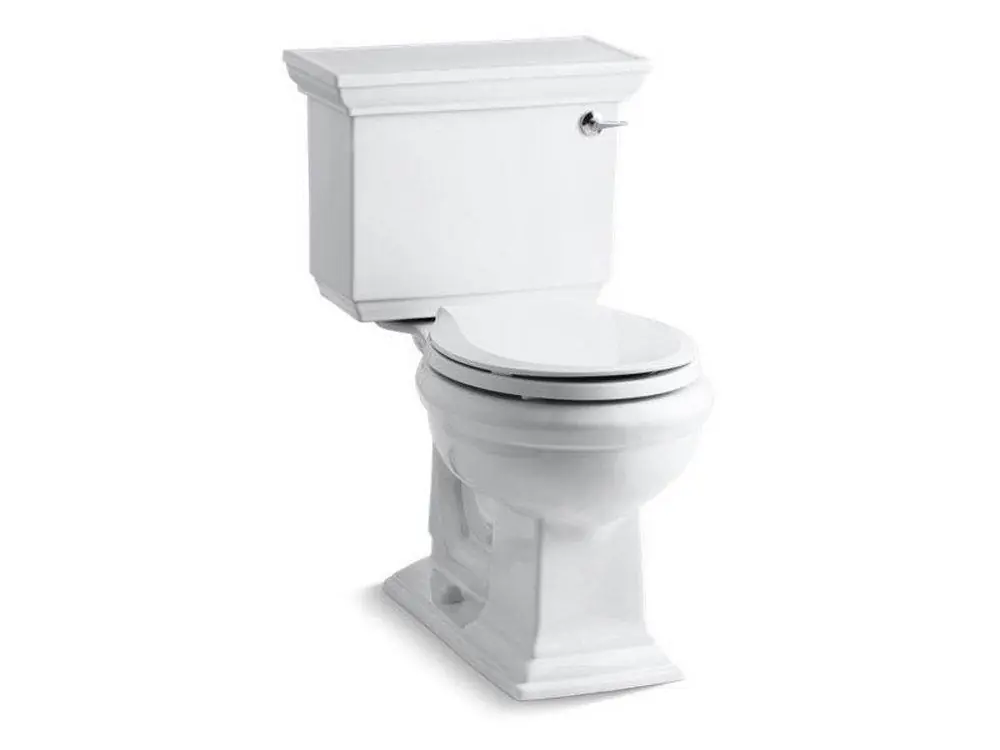 Kohler 3933-RA-0 Memoirs Stately 1.28 gpf Round Two Piece Toilet