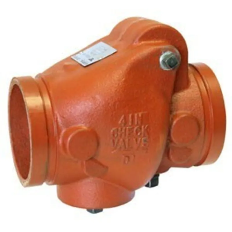 Gruvlok GVLF-7811-400 4 Check Valve - GR x GR