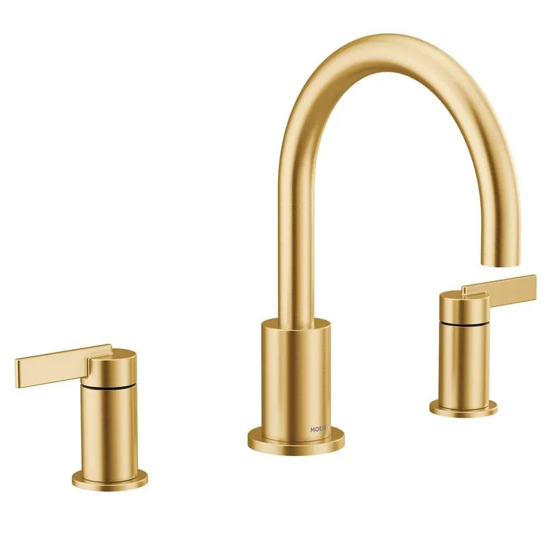 Moen T6223BG Cia Two Handle Roman Tub Faucet in Brushed Gold (Trim Only)