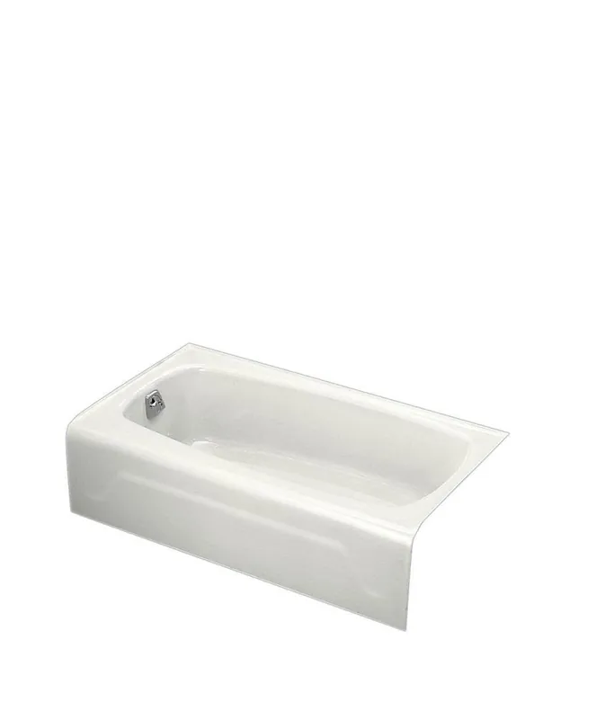 Kohler 745-0 Seaforth 54 in x 30 in Soaker Alcove Bathtub with Left Drain