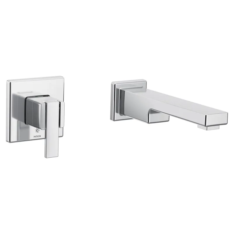 Moen WTS911 Moen 90 Degree Chrome One-Handle Tub Filler
