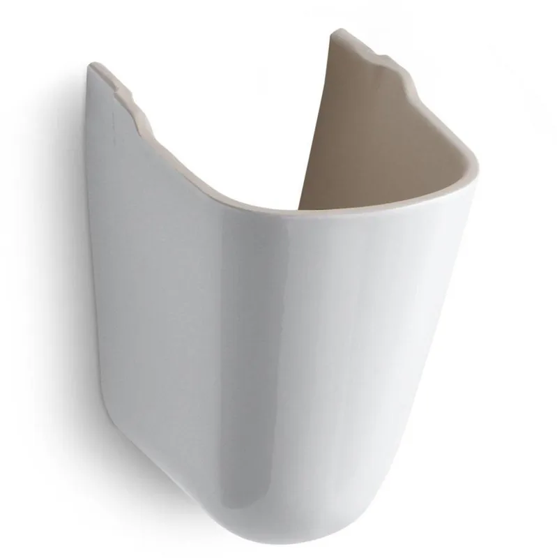 KOHLER 2057-0 Pinoir 8 in. Vitreous China Shroud in White