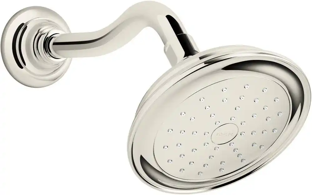 Kohler 72774-G-SN Artifacts Single Function Showerhead in Vibrant Polished Nickel