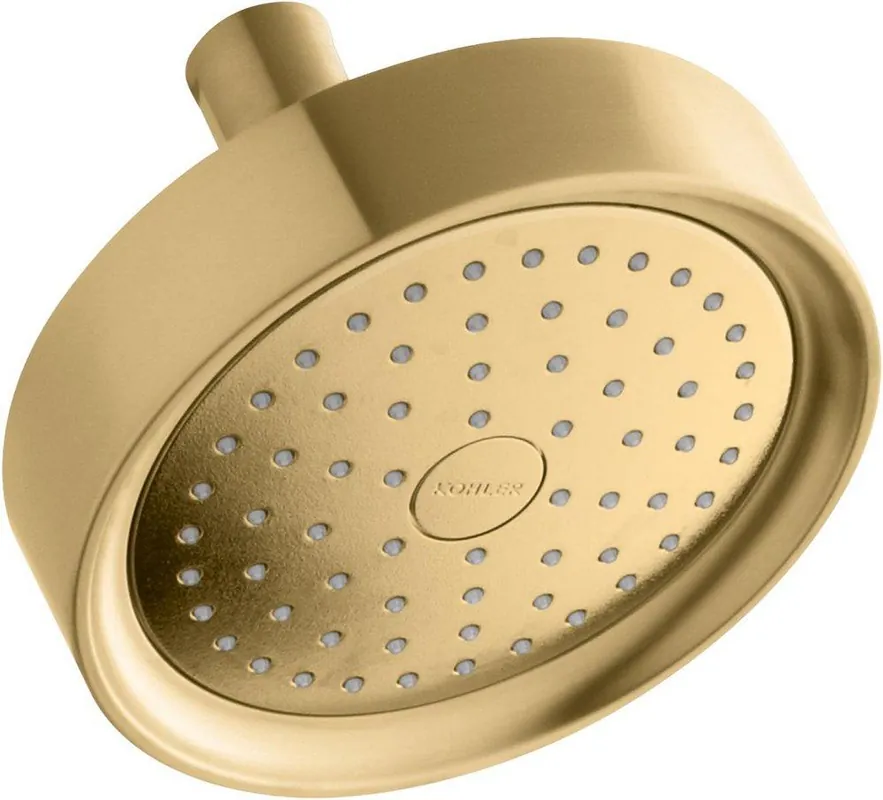 Kohler 965-AK-2MB Purist Single Function Showerhead in Vibrant Brushed Moderne Brass