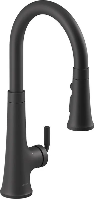 KOHLER 23766-BL Tone Single Handle Pull Down Touchless Kitchen Faucet