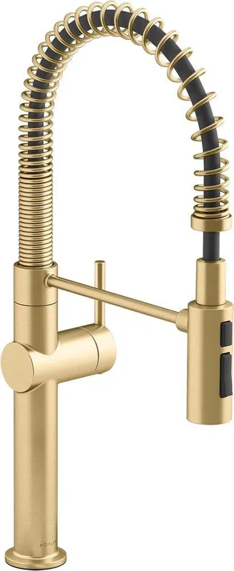 KOHLER 22973-2MB Crue Single Handle Pull Down Kitchen Faucet