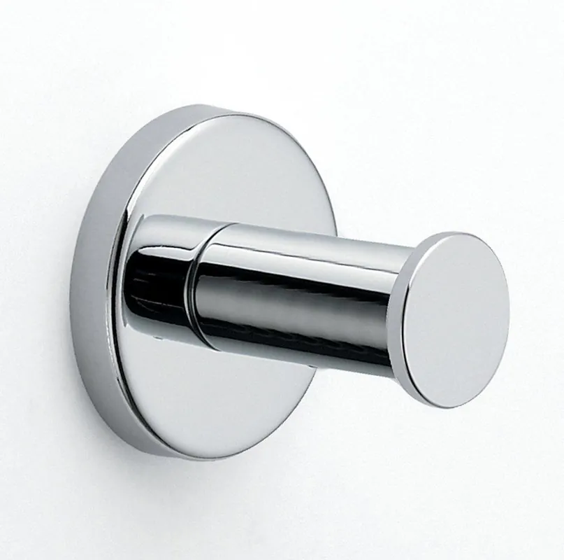 Rohl LO7PN Modern Caswell 1 Robe Hook in Polished Nickel